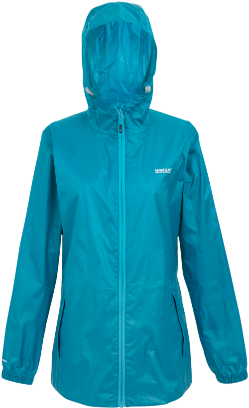 Regatta Pack It III Damen Walking/Regenjacke hellblau 44 - Damenjacken
