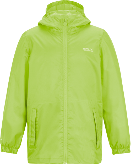 Regatta Pack-It III Kinder Regenjacke grün 164 - Kinderjacken