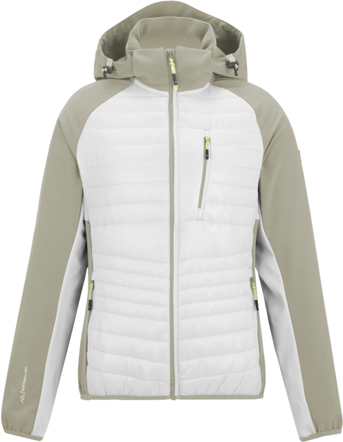 Regatta Pro Hybrid II Damen Hybridjacke hellgrün 38 - Damenjacken