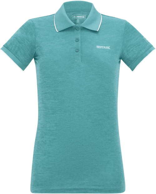 Regatta Remex II Damen Poloshirt hellblau 44 - Damenshirts, -blusen & -pullover