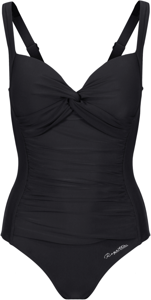 Regatta Sakari Costume Damen Badeanzug schwarz 50 - Damenshirts, -blusen & -pullover