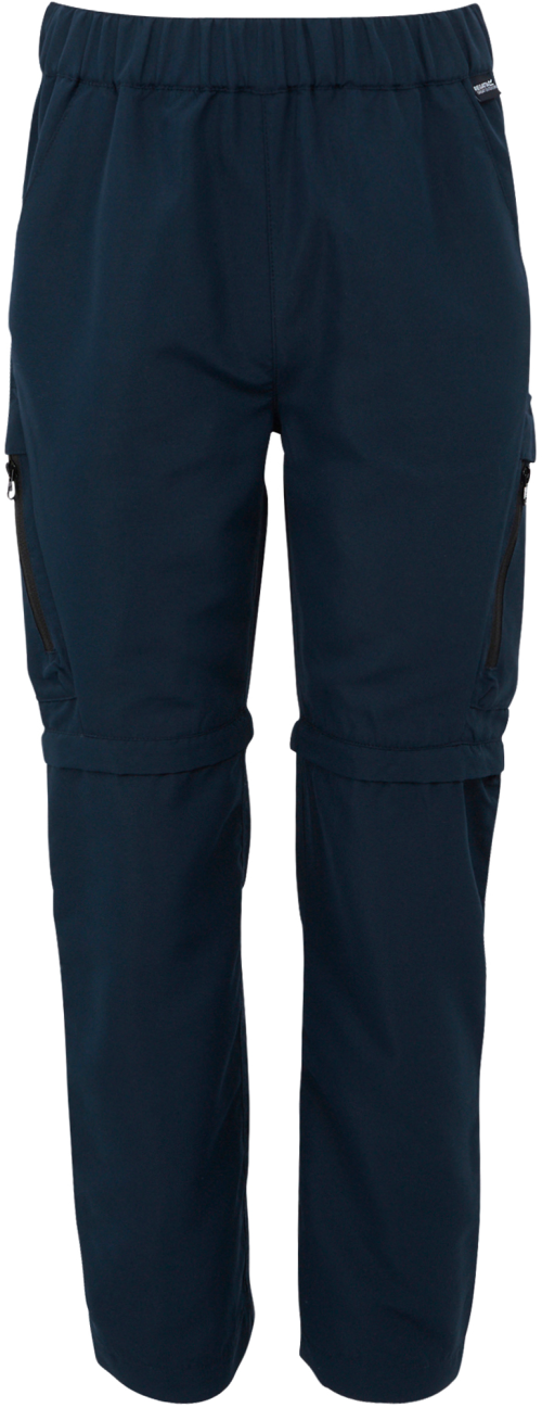 Regatta Sorcer III Zip-Off Kinderhose dunkelblau 140 - Kinderhosen