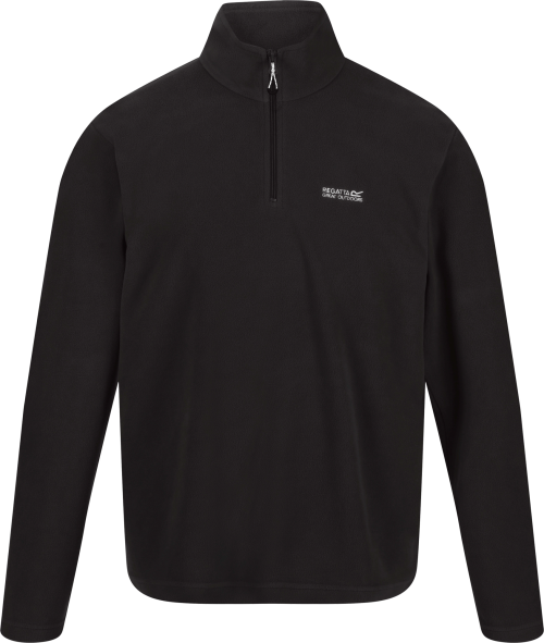 Regatta Thompson Herren Fleecepullover schwarz 4XL - Herrenshirts, -hemden & -pullover