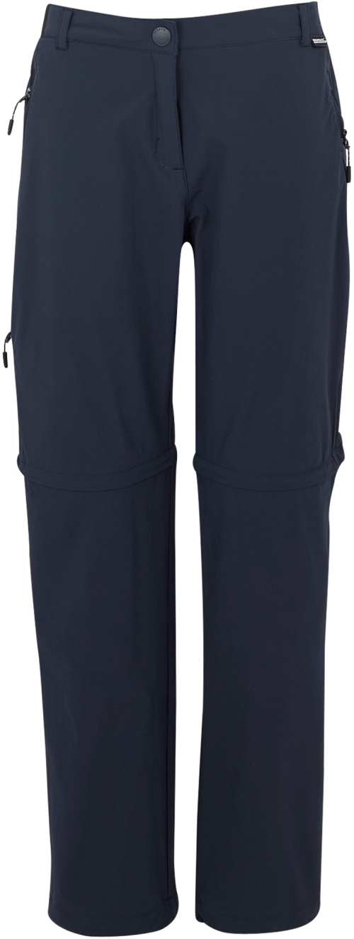 Regatta Travel Light II Damen Zip-Off-Hose dunkelblau 36 - Damenhosen, -röcke & -kleider