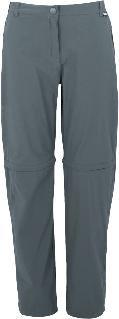 Regatta Travel Light II Damen Zip-Off-Hose dunkelgrau 46 - Damenhosen, -röcke & -kleider