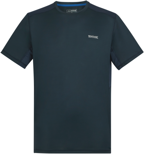 Regatta Virda Herren Funktionsshirt dunkelblau XXXL - Herrenshirts, -hemden & -pullover