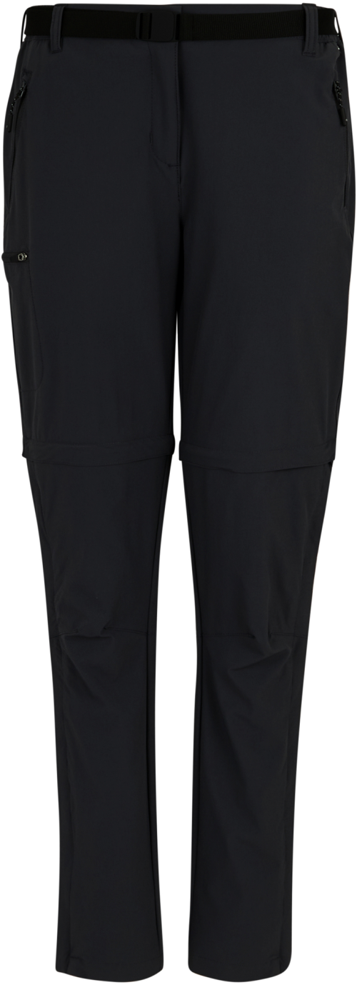 Regatta Xert Damen Zip-Off Stretchhose schwarz 22 - Damenhosen, -röcke & -kleider