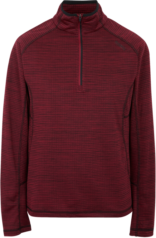 Regatta Yonder II Herren Fleecepullover dunkelrot 5XL - Herrenjacken