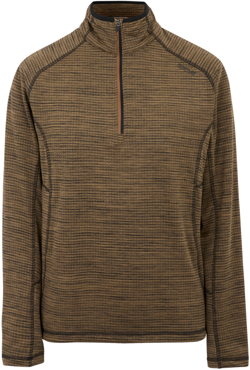 Regatta Yonder II Herren Fleecepullover hellbraun XXXL - Herrenjacken