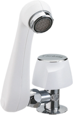 Reich Carletta Wasserhahn weiß  - Einhebelmischer