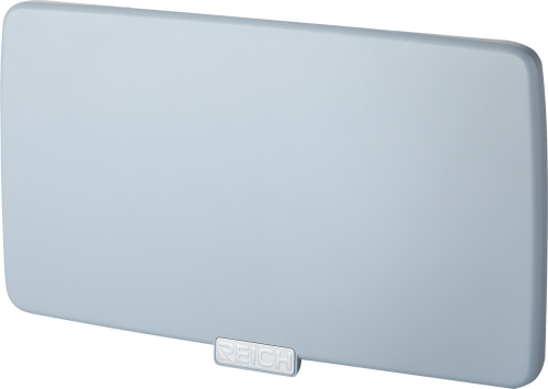 Reich Deckel für Versorgungsklappe mit Verstärkung Doppelt matt grau  - Wasseranschlüsse, -steckdosen & Einfüllstutzen