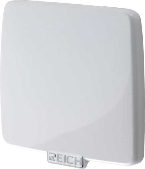 Reich Deckel für Versorgungsklappe mit Verstärkung Einfach glänzend weiß - Wasseranschlüsse, -steckdosen & Einfüllstutzen