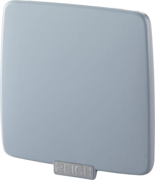 Reich Deckel für Versorgungsklappe mit Verstärkung Einfach matt grau - Wasseranschlüsse, -steckdosen & Einfüllstutzen