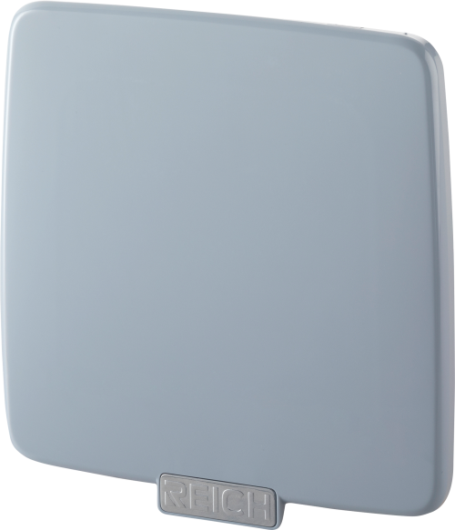 Reich Deckel für Versorgungsklappe mit Verstärkung Einfach matt hellgrau - Wasseranschlüsse, -steckdosen & Einfüllstutzen