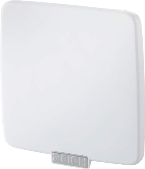 Reich Deckel für Versorgungsklappe mit Verstärkung Einfach matt weiß - Wasseranschlüsse, -steckdosen & Einfüllstutzen