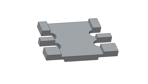 Reich Easydriver Adapter Distanzplatten-Set  (10 mm)  zum Höhenausgleich - Ersatzteile Fahrzeug
