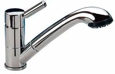 Reich Einhebelmischer Serie Trend E Keramikkartusche mit Handbrause Julia  chrom - Einhebelmischer