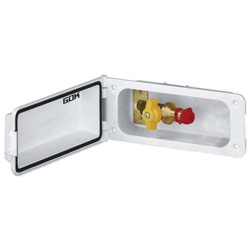 Reich Gas-Sicherheitssteckdose weiß  - Gassteckdosen