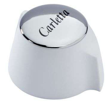 Reich Knebel für Dusche Carletta Drehknopf weiß - Campingduschen & Zubehör