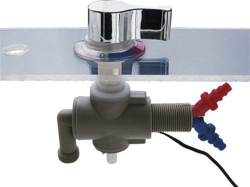 Reich Mono-Mix UT Untertischmischer mit Mikroschalter Chrom - Einhebelmischer