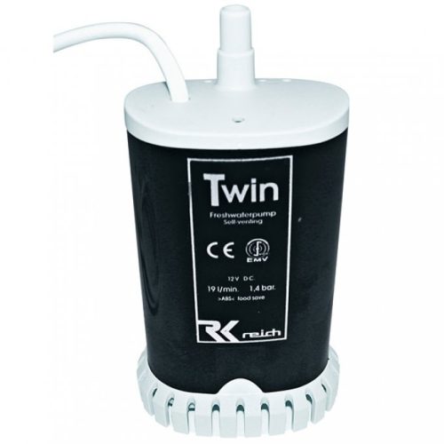 Reich Twin Tauchpumpe 12V 1,4 bar 19 l/min - Wasserpumpen