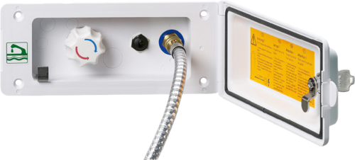 Reich Versorgungsklappe für Warmwasser - Wasseranschlüsse, -steckdosen & Einfüllstutzen