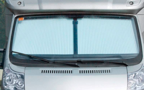 Remis Fahrerhausverdunkelung REMIfront IV Frontscheibe (Links- und Rechtslenker / ohne Sensoren) für Fiat Ducato (Modell X250) 2006 - 2014 - Rollos & Verdunkelung