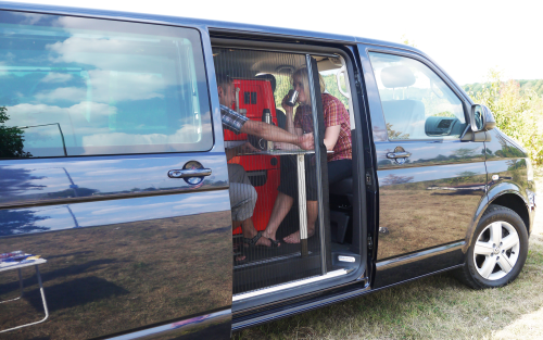 Remis REMIcare Tür-Insektenschutz für VW T5 / T6 Transporter Kombi Startline - Türvorhänge & Fliegengitter