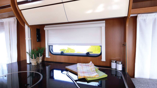 Remis Remiflair I Doppelrollo vorgehängte Fenster creme 1000 x 700 mm - Rollos & Verdunkelung