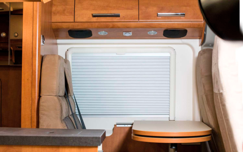 Remis Remiflair IV Kombi Plisseerollo für vorgehängte Fenster grau 614 x 620 mm - Rollos & Verdunkelung