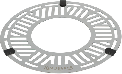Roadbaker Edelstahl-Backgitter RoadRack Base für untere Ebene - Grillroste, Pfannen und Platten