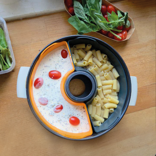 Roadbaker RoadSilicone Half & Half Silikonbackformen 2-er Set Halbformen für Campingbackofen - Auflauf- und Backformen