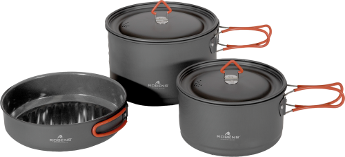 Robens Basecamp Pro Ceramic Kochset XL 3-tlg. - Kochgeschirr-Sets