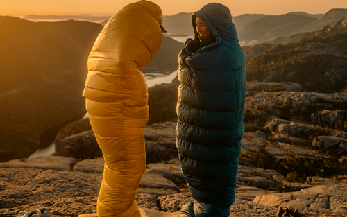 Robens Serac 300 Mumienschlafsack Daune 220 cm bis -4 Grad - Schlafsäcke