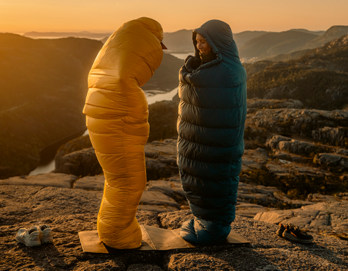 Robens Serac 600 Mumienschlafsack Daune 220 cm bis -14 Grad - Schlafsäcke