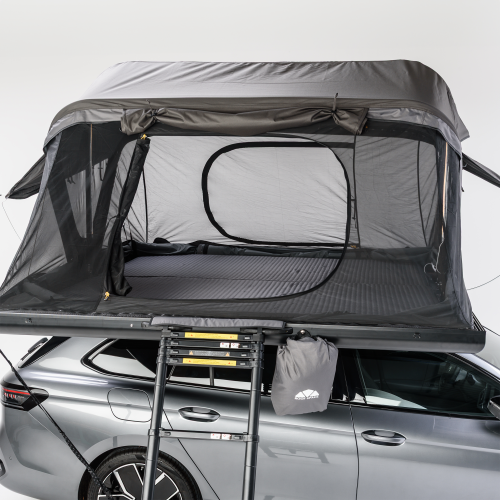 Roof Space Panoramic Screen Moskitonetz schwarz passend für Dachzelt Roof Space 2 - Vorzelte & Zubehör für Dachzelte von RoofSpace