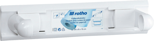 Rotho Küchenrollenhalter mit verstellbarer Halterung - Ordnungssysteme