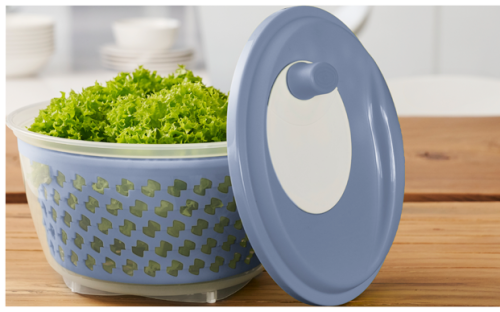 Rotho Salatschleuder fresh 4.5 Liter  horizon blue - Sonstiges Küchenzubehör