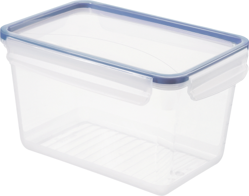 Rotho clic and lock Kühlschrankdose  hoch 3l horizon blue - Lebensmittelbehälter / Vorratsdosen