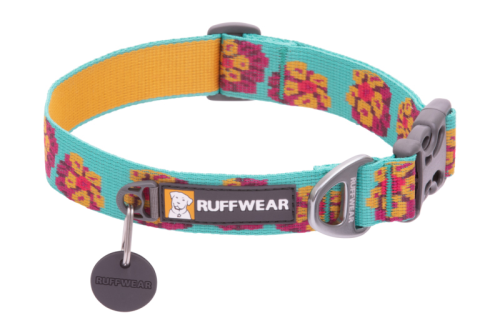 Ruffwear Flat Out Hundehalsband 51 - 66 cm spring burst - Hundezubehör