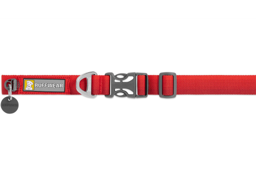 Ruffwear Front Range Halsband 36 - 51 cm red sumac - Hundezubehör