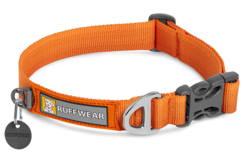 Ruffwear Front Range Halsband 51 - 66 cm campfire orange - Hundezubehör