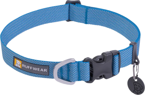 Ruffwear Hi & Light Collar Halsband leicht 51-66 cm blue dusk  - Hundezubehör
