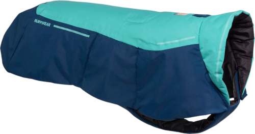 Ruffwear Vert Hundejacke wasserdicht XL 91–107 cm Aurora Teal - Hundezubehör