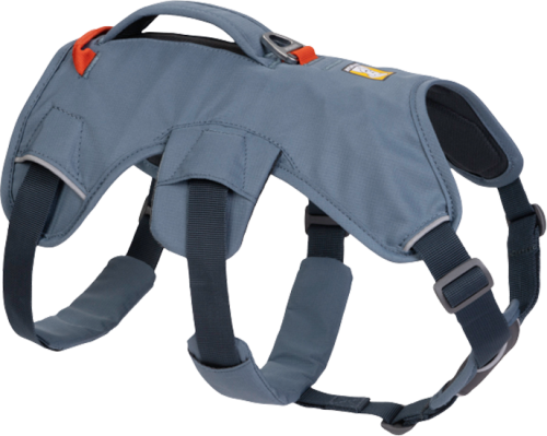 Ruffwear Web Master Hundegeschirr mit Handschlaufe Slate Blue XXS - Hundezubehör