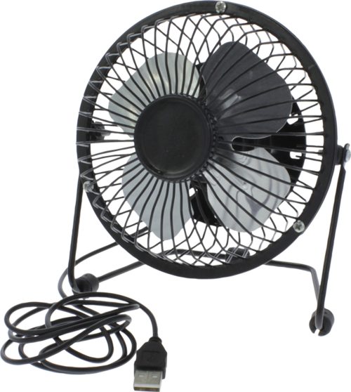 SHI mini Ventilator mit USB Anschluss schwarz - Ventilatoren