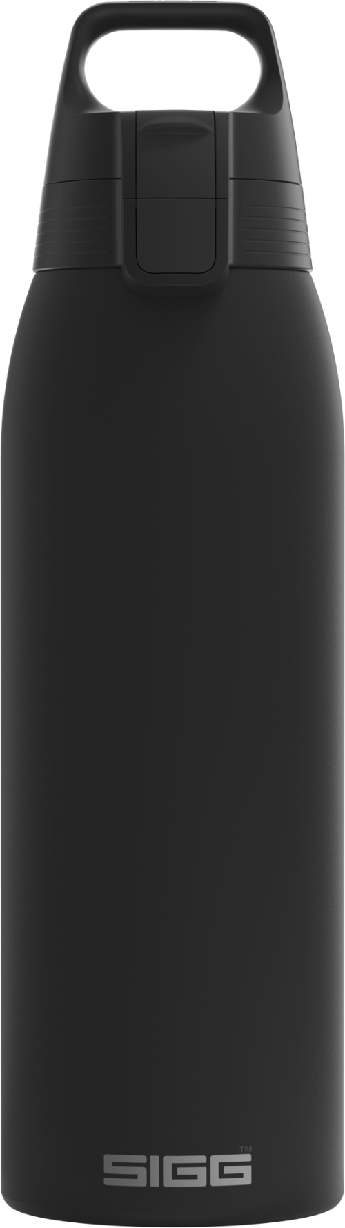 SIGG Shield Therm One Isolierflasche Edelstahl vakuumisoliert 1 Liter schwarz - Isolierflaschen & Isobehälter