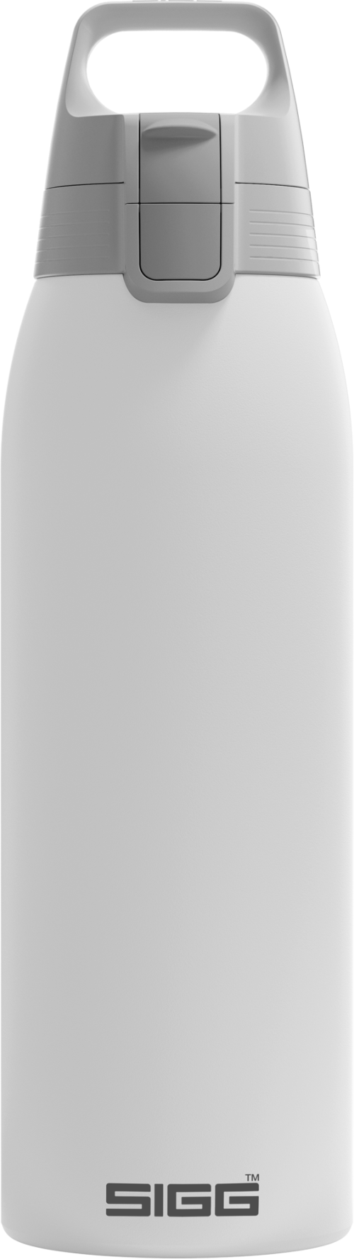 SIGG Shield Therm One Isolierflasche Edelstahl vakuumisoliert 1 Liter weiß - Isolierflaschen & Isobehälter
