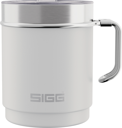 SIGG Travel Mug Thermobecher Edelstahl vakuumisoliert 0,3 Liter snow white - Isolierbecher