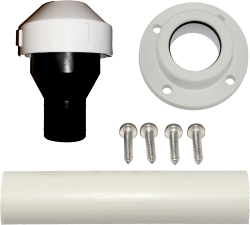 SOG Dachdurchführung Dachkamin schwarz/weiß - Toilettenentlüftungen & Zubehör